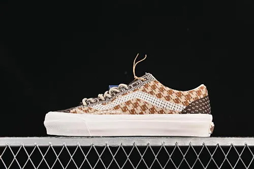 All categories Vans Vans series Vans Low Vans Old Skool 36 EK woven series Comfortable and versatile non-slip and wear-resistant casual skate shoes VN000D51DMV